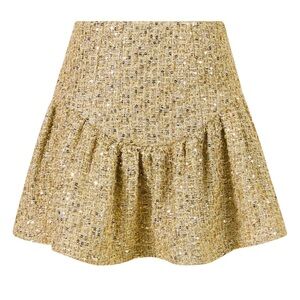 MARLO CELINA TWEED MINI SKIRT SIZE 9-10